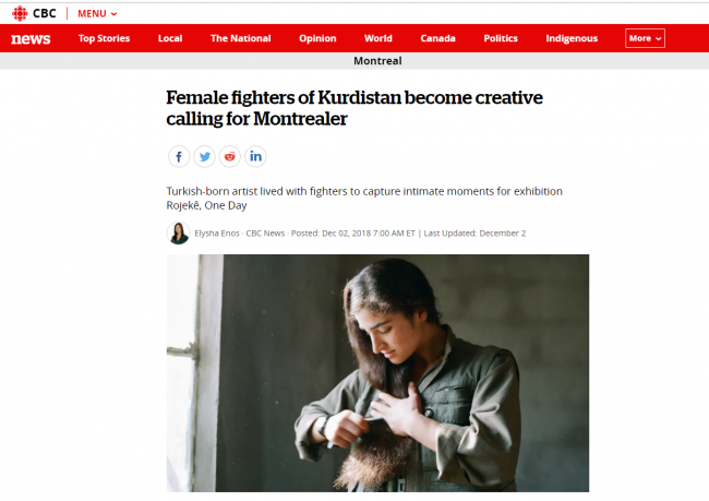 Kanada resmi yayın kuruluşu CBC'den PKK propagandası