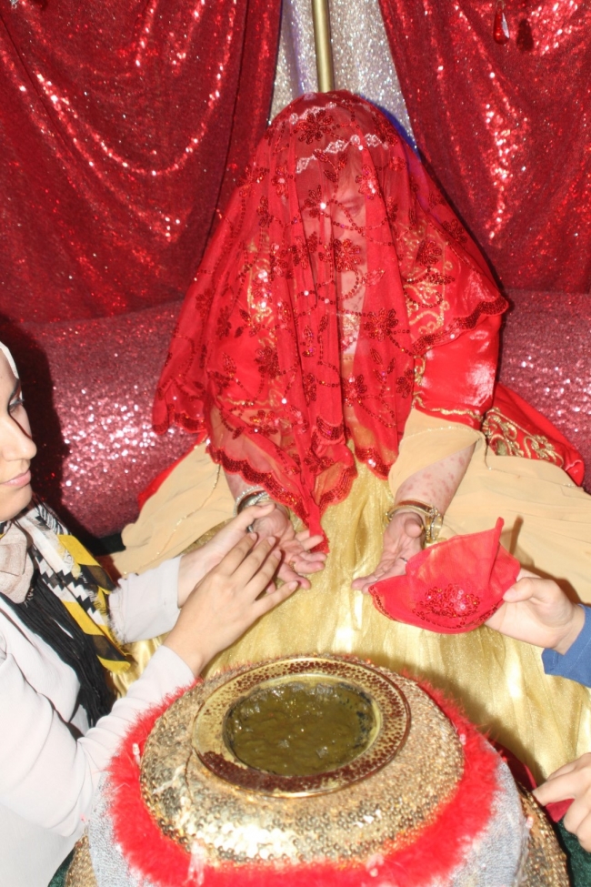 Down sendromlu Zeynep'in kına gecesi hayali gerçek oldu