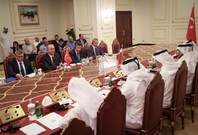 Bakan Çavuşoğlu: Katar ile ilişkilerimiz mükemmel düzeyde