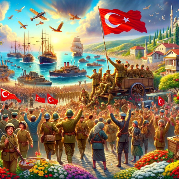 ABD’deki Türk çocukları, Çanakkale Zaferi'ni yapay zekayla anlattı