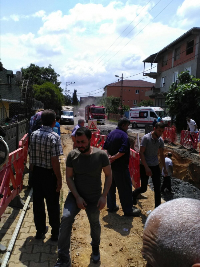 İstanbul Çekmeköy'de göçük: 1 işçi hayatını kaybetti