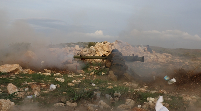 TSK ve ÖSO'dan Cinderes'teki teröristlere kıskaç