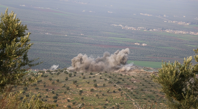 TSK ve ÖSO'dan Cinderes'teki teröristlere kıskaç