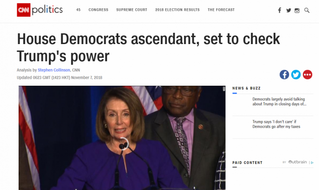 Demokratların Temsilciler Meclisi başarısı ABD basınında ses getirdi