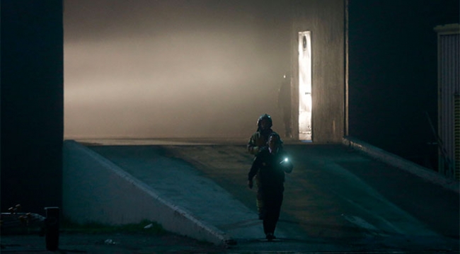 İstanbul'daki CNR Expo Fuar Merkezi'nde yangın