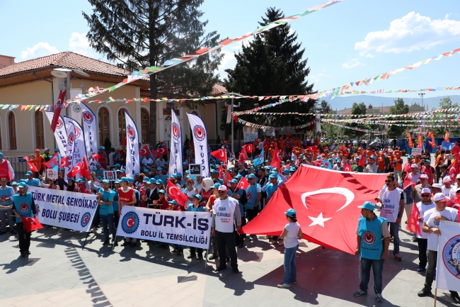 1 Mayıs yurt genelinde coşkuyla kutlandı