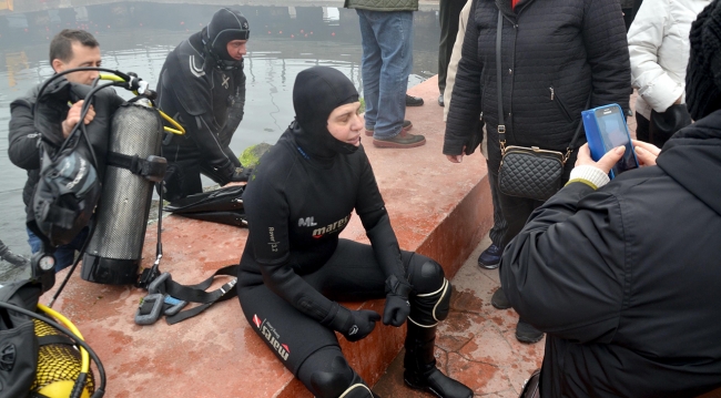 Fenalaşan dalgıcı belediye başkanı kurtardı