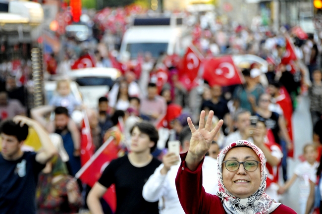 Vatandaşlar Cumhurbaşkanı Erdoğan'ı bekliyor