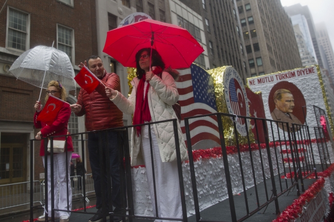 New York'ta 37.Türk Günü Yürüyüşü yapıldı