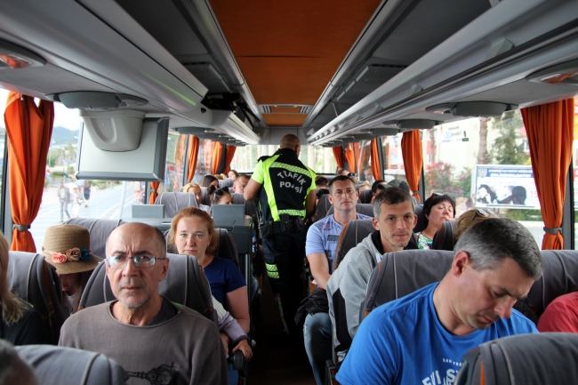 Tur araçlarına denetimler artırıldı