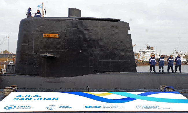 Arjantin'de kayıp denizaltı: 44 kişilik mürettebat aranıyor