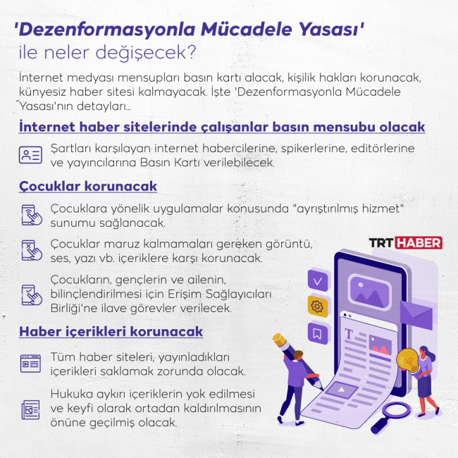 Dezenformasyonla mücadele yasalaştı