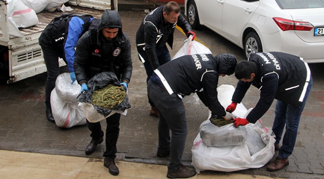 Diyarbakır'da esrar operasyonu