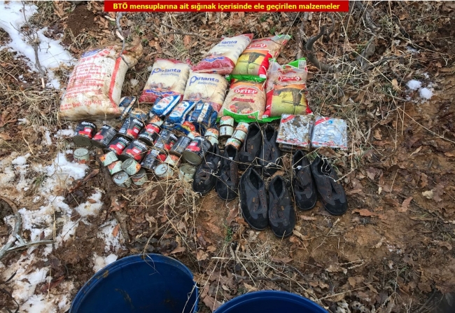 Diyarbakır’da PKK’ya ait 3 sığınak imha edildi