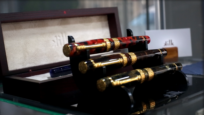 Türkiye’nin tek el yapımı dolma kalem üreticisi