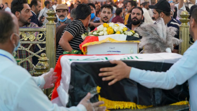 Duhok'ta hayatını kaybedenleri için resmi cenaze töreni düzenlendi.