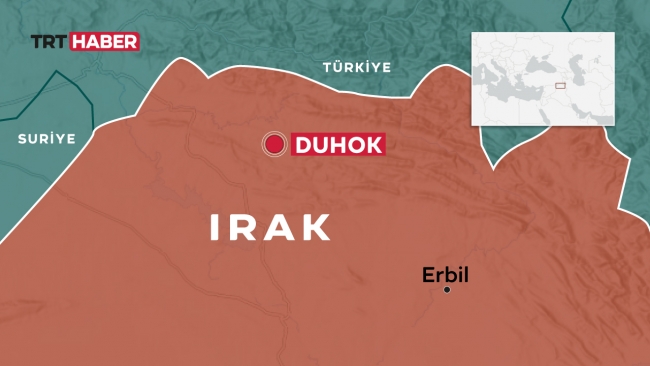 Peşmerge güçleri ve PKK'lı teröristler arasındaki çatışmalar Duhok ve çevresinde yaşanıyor.