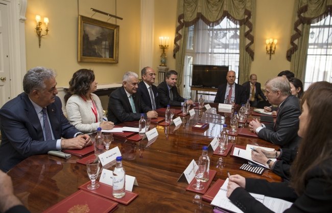 Başbakan Yıldırım Londra'da