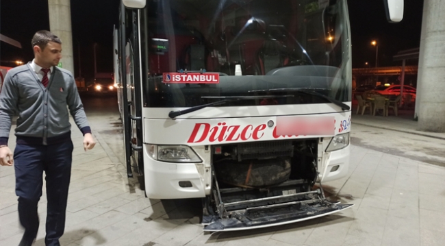 Yolcunun valizinden kaçan piton paniğe neden oldu