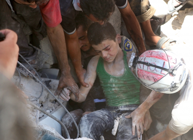 Esed rejimi sivillere yönelik 70 bine yakın varil bombası saldırısı düzenledi