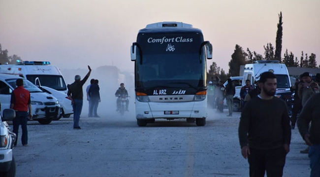 Doğu Guta'dan El Bab'a tahliyeler sürüyor