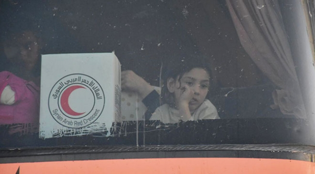 Doğu Guta'dan El Bab'a tahliyeler sürüyor