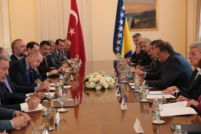 Cumhurbaşkanı Erdoğan Bosna Hersek'te