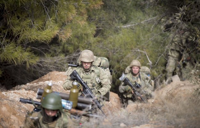 Zeytin Dalı Harekatı'nda 3444 terörist etkisiz hale getirildi