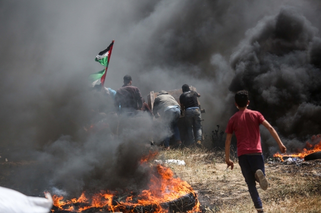 Gazze'de Büyük Dönüş Yürüyüşü'nde üçüncü cuma