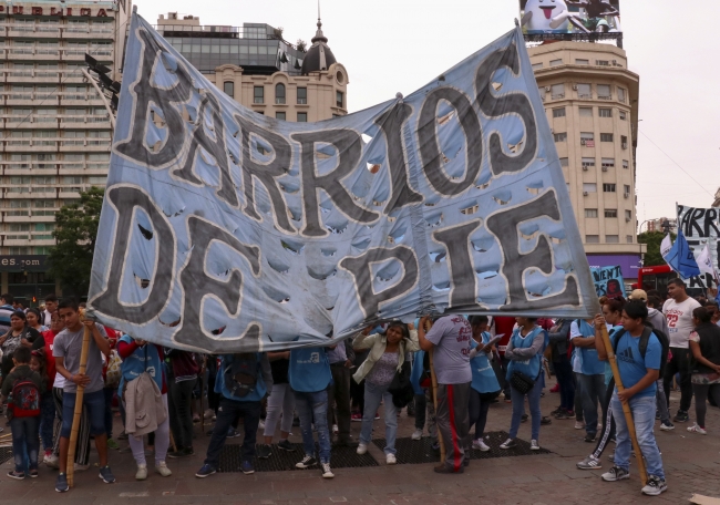 Arjantin'de halk zamları protesto için sokaklarda