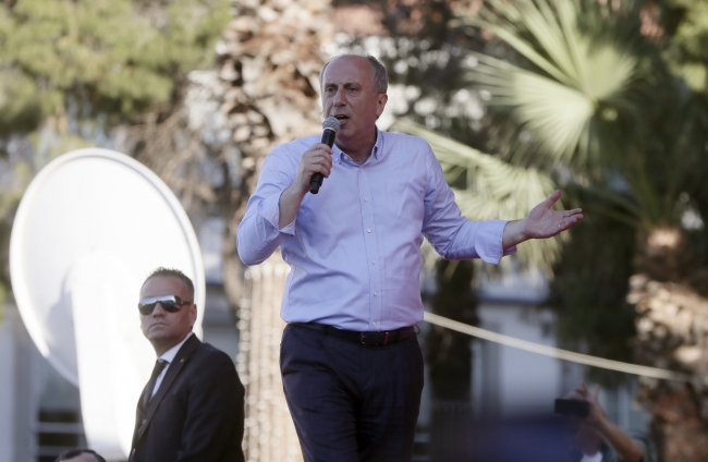 CHP Cumhurbaşkanı Adayı İnce: Türkiye'yi uzlaştırmak için çaba sarf ediyorum