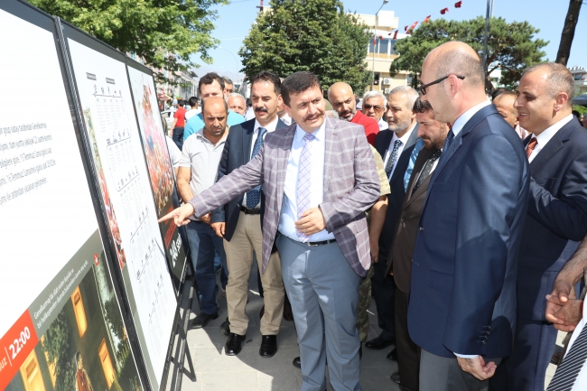 Erzincan'da 15 Temmuz sergisi açıldı