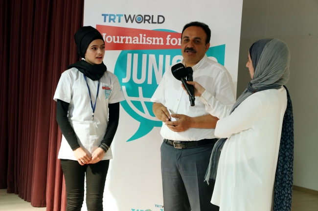 Suriyeli ve Iraklı gençler gazetecilik eğitimi aldı