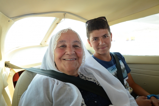 'Uçmayan Köy Kalmasın' projesi heyecanlı dakikalar yaşattı
