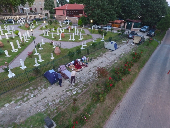 Kırkpınar sevdalıları "Bedava Palas"ta konakladı