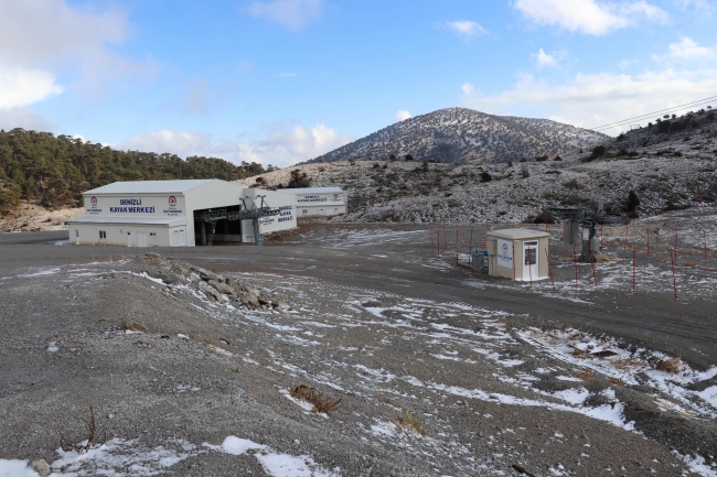 Ege'nin en büyük kayak merkezini kuraklık vurdu