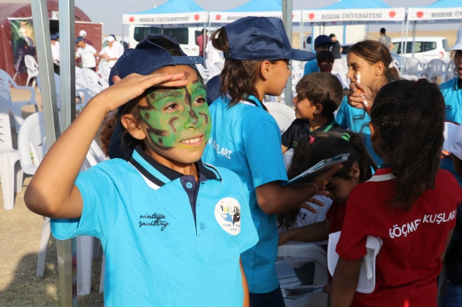 "Göçmen Kuşları Projesi" ile işçi çocuklarına eğitim verildi
