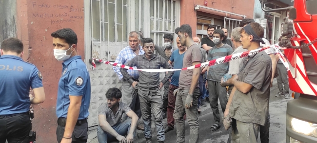 Bayrampaşa'da iş yerinde patlama: 3 yaralı
