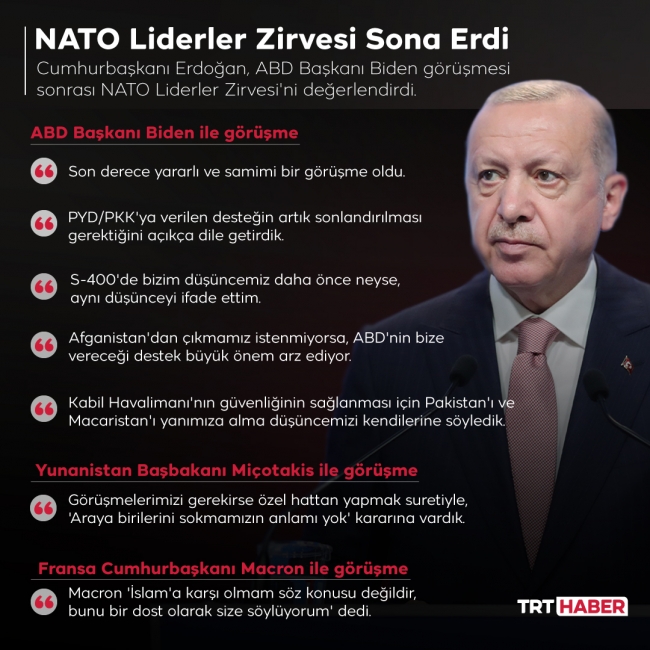 Erdoğan'ın ABD diplomasisi: NATO'da gördük ki Türkiye çok merkezi role sahip