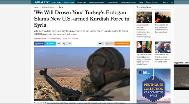 Erdoğan’ın ABD’ye 'terör ordusu' tepkisini dış basın nasıl gördü?