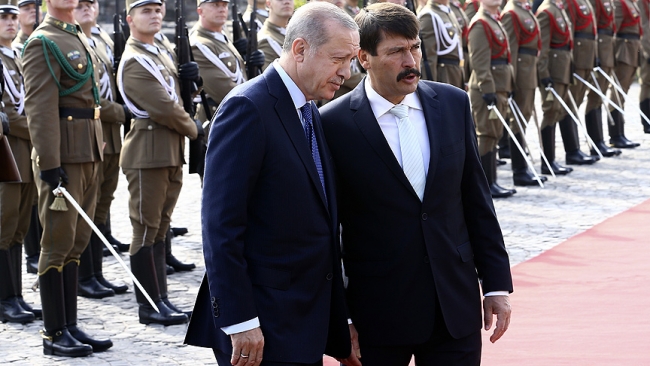 Cumhurbaşkanı Erdoğan Macaristan'da