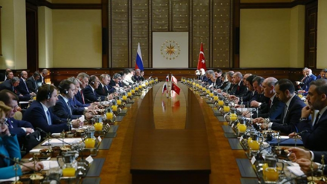 Cumhurbaşkanı Recep Tayyip Erdoğan Rusya’da