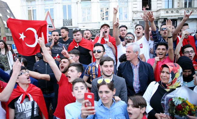 Cumhurbaşkanı Erdoğan Brüksel'de