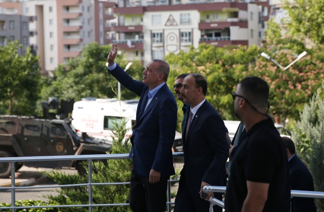 Cumhurbaşkanı Erdoğan'dan Yıldız'a taziye ziyareti