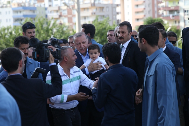 Cumhurbaşkanı Erdoğan'dan Yıldız'a taziye ziyareti