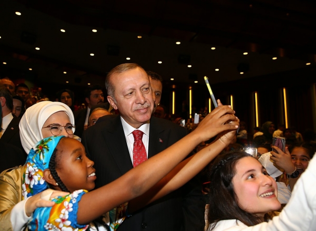 Cumhurbaşkanlığı Külliyesi'nde 23 Nisan coşkusu