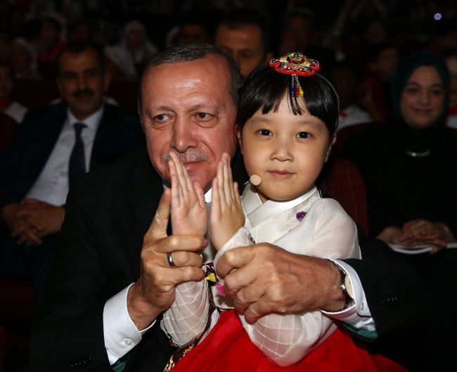 Cumhurbaşkanlığı Külliyesi'nde 23 Nisan coşkusu