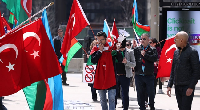 ABD’de 'Ermeni yalanlarına Hayır!' gösterisi