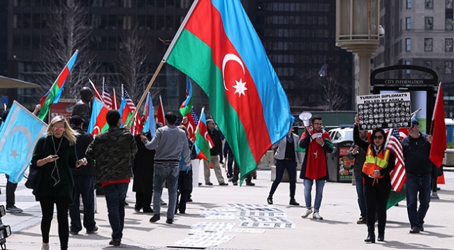 ABD’de 'Ermeni yalanlarına Hayır!' gösterisi