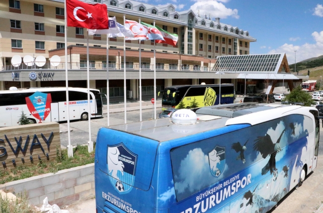 Palandöken yazın da turizmcileri sevindiriyor